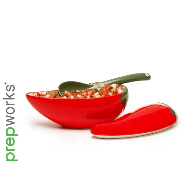 Progressive Ceramic Salsa Serving Dish 1