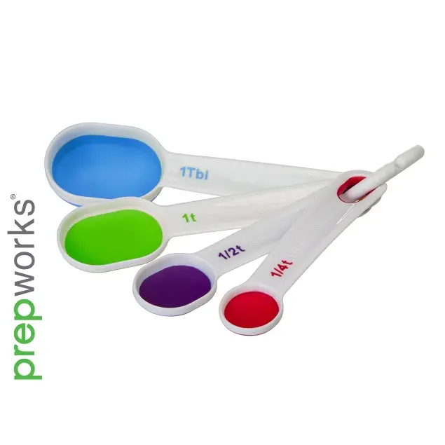 Progressive Flexible Measuring Spoon Set – Heat-Resistant Silicone 1