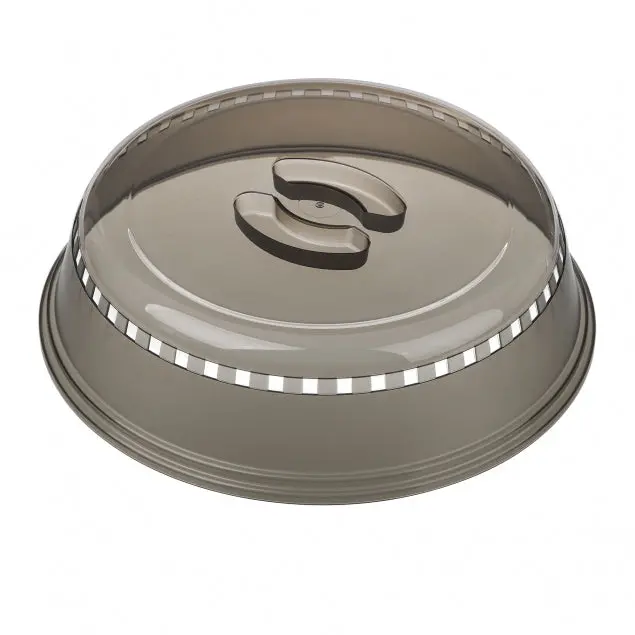 Progressive Gray Microwave Food Cover With Venting Lid 1