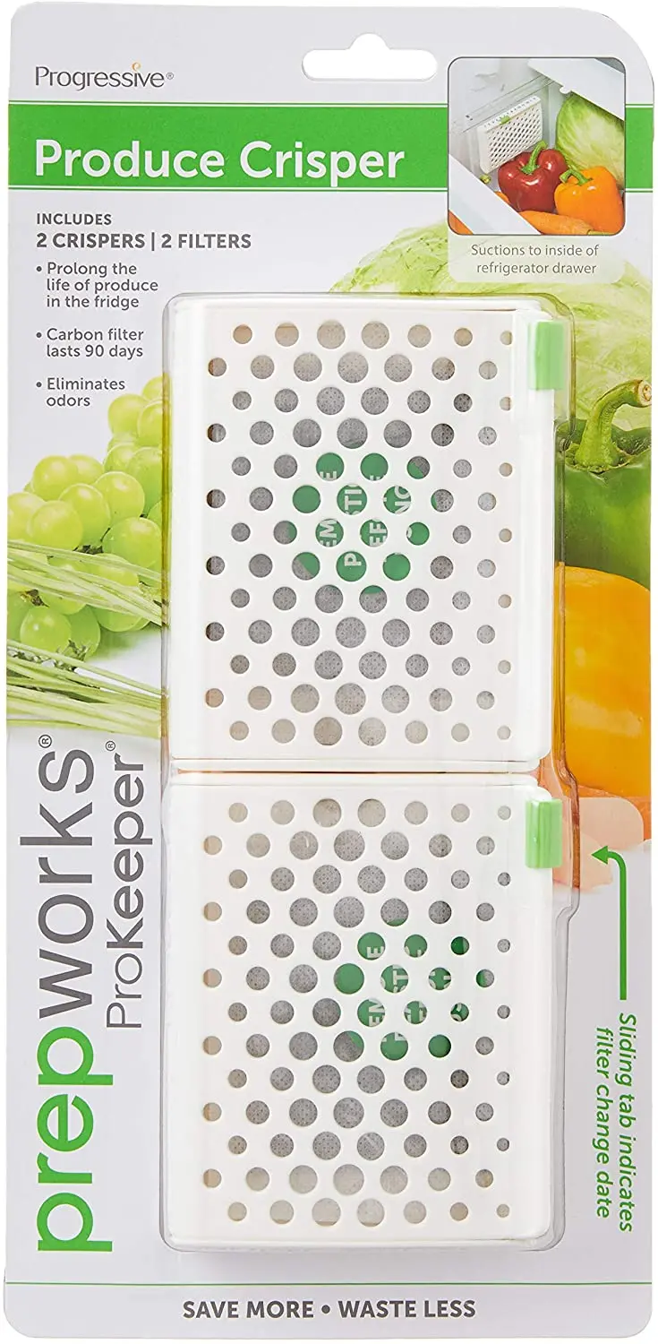 Progressive Produce Crisper Bin For Refrigerator Storage 1