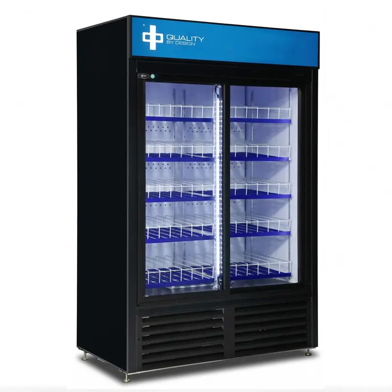 Qbd 52-Inch Double-Glass Sliding-Door Cooler – Cd45-Hc 1
