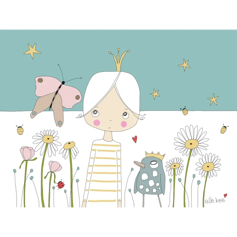 Queen Bee Birthday Card – Bold & Empowering Celebration Greeting 1