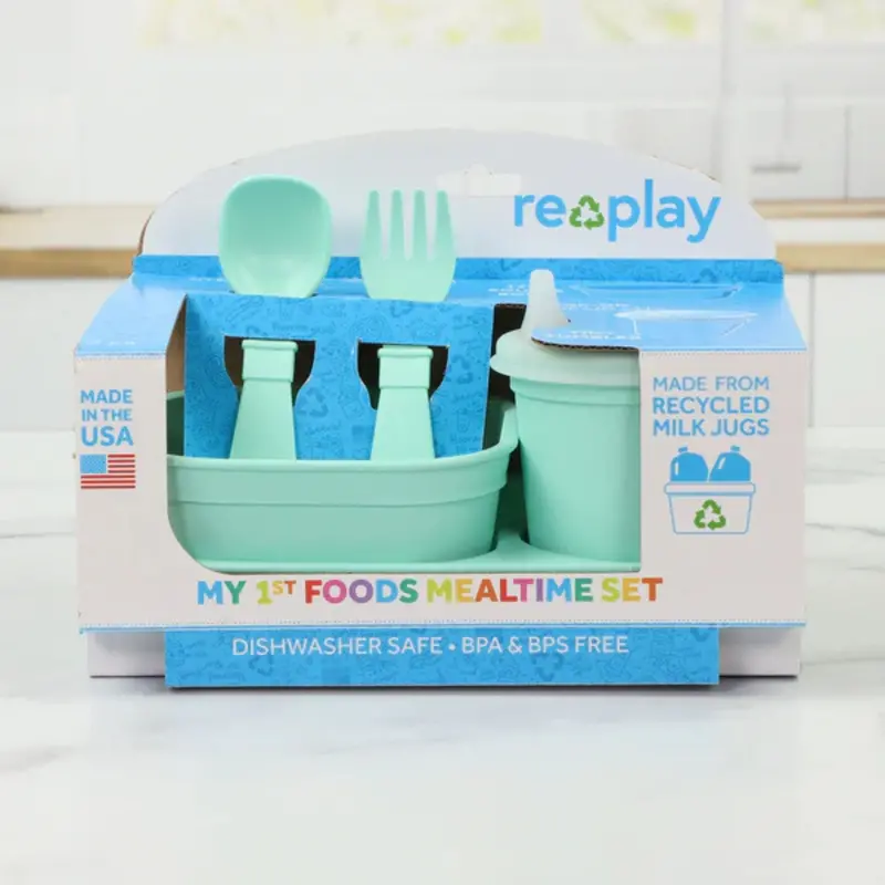 Re-Play Tiny Mealtime Starter Kit For Toddlers 3