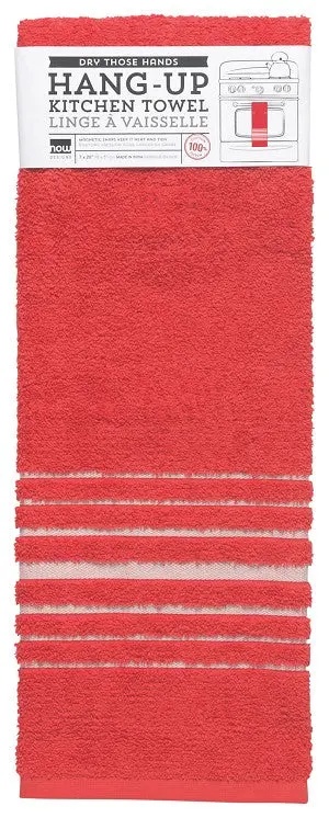 Red Hang-Up Kitchen Towel – Now Design 1
