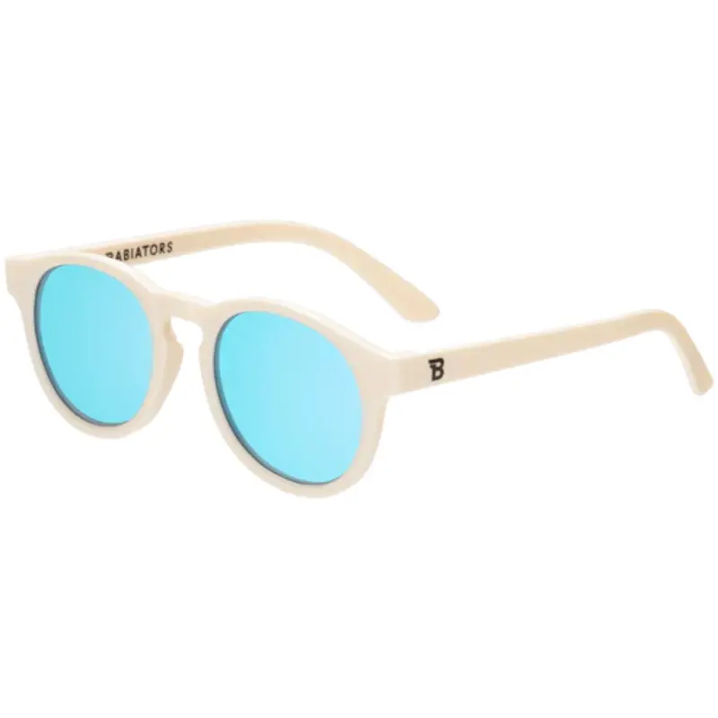 Reflective Mirrored Lens Keyhole Sunglasses 1