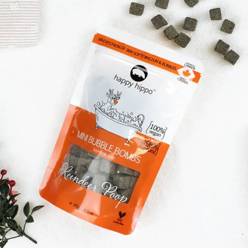Reindeer Poop Mini Bubble Bombs – Festive Bath Fizz Fun 1
