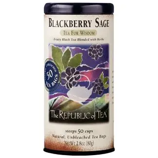 Republic Of Tea Blackberry Sage Herbal Infusion 1
