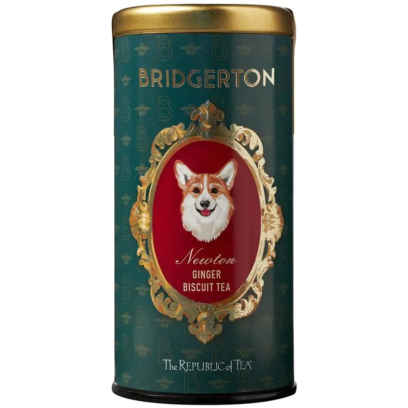 Republic Of Tea Bridgerton-Inspired Ginger Biscuit Tea – Spiced Black Tea Blend 1