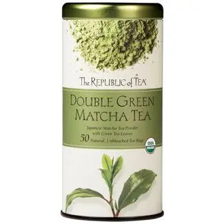 Republic Of Tea Double Green Matcha Infused Green Tea 1