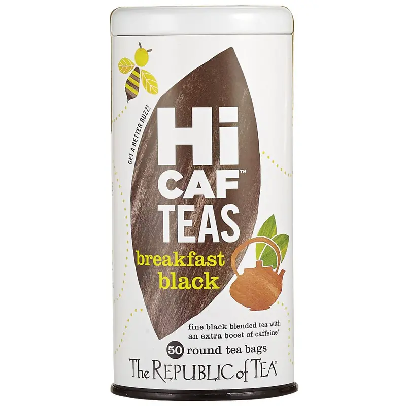 Republic Of Tea Hi-Caf Breakfast Black Tea – Bold Morning Brew 1