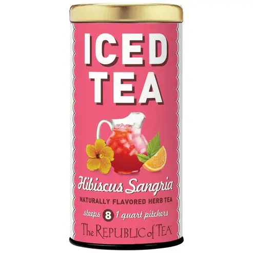 Republic Of Tea Hibiscus Sangria Iced Tea Mix 1