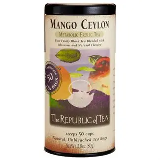 Republic Of Tea Mango Ceylon Black Tea 1