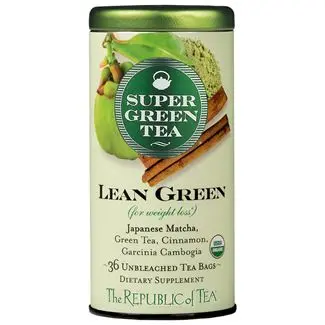Republic Of Tea Super Green Lean Detox Tea Blend 1