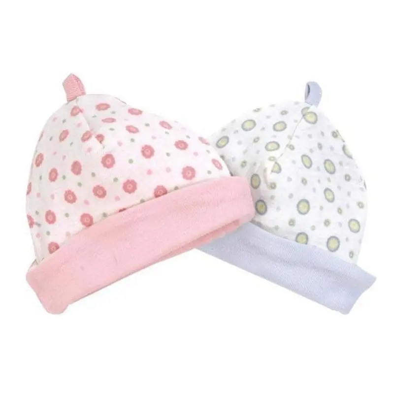 Reversible Organic Cotton Baby Hat – Two Styles In One 1