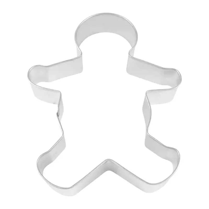 R&M Gingerbread Boy Cookie Cutter - Large 8-Inch Size 1