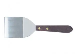 R&M Stainless Steel Spatula With Wooden Handle – 7.5" 1