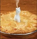 R&M White Porcelain Pie Bird – 4-Inch Traditional Baking Vent Tool 1