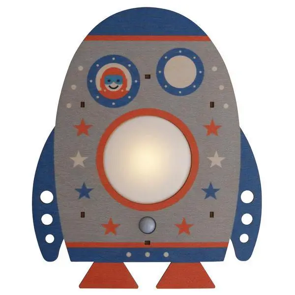Rocket-Shaped Night Light For Kids 1