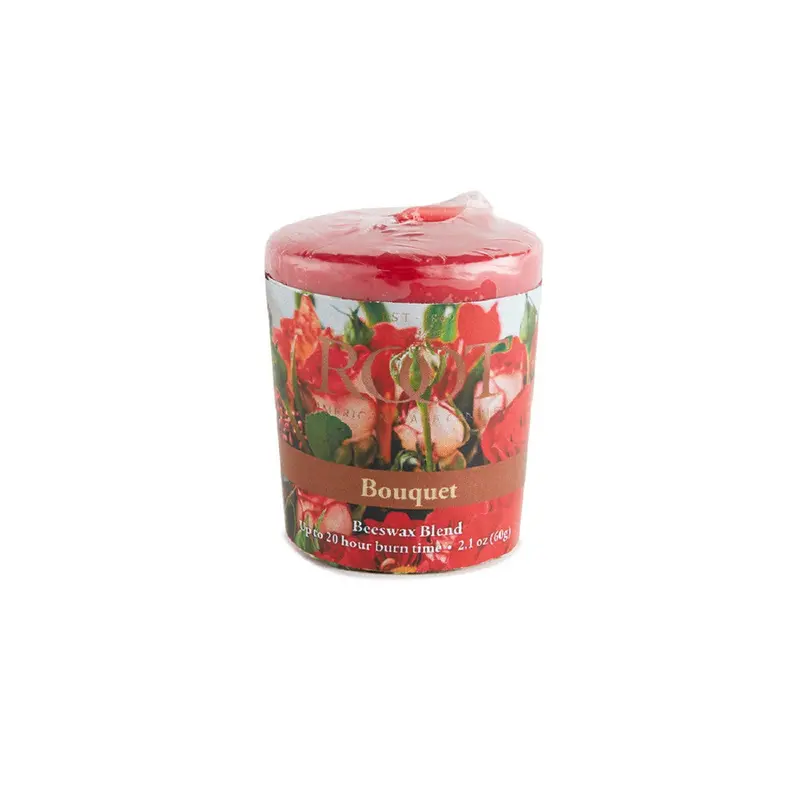 Root Scented Votive Candle: Bouquet (20-Hour Burn) 1