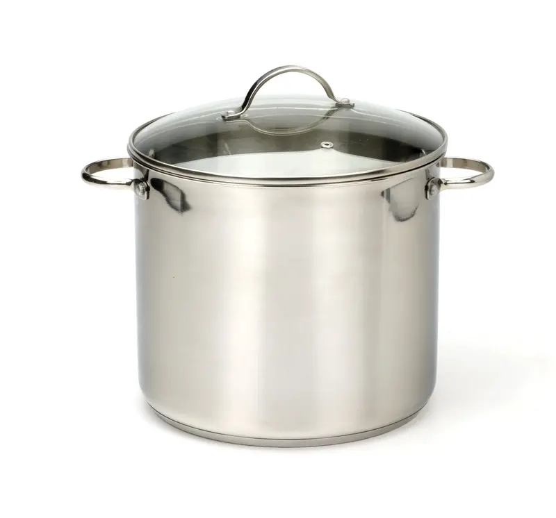 Rsvp 12-Quart Heavy-Duty Stainless Steel Stock Pot 1