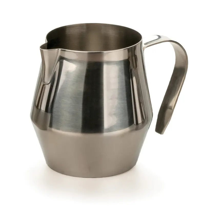Rsvp 20-Ounce Stainless Steel Steaming Pitcher For Milk Or Liquids 1