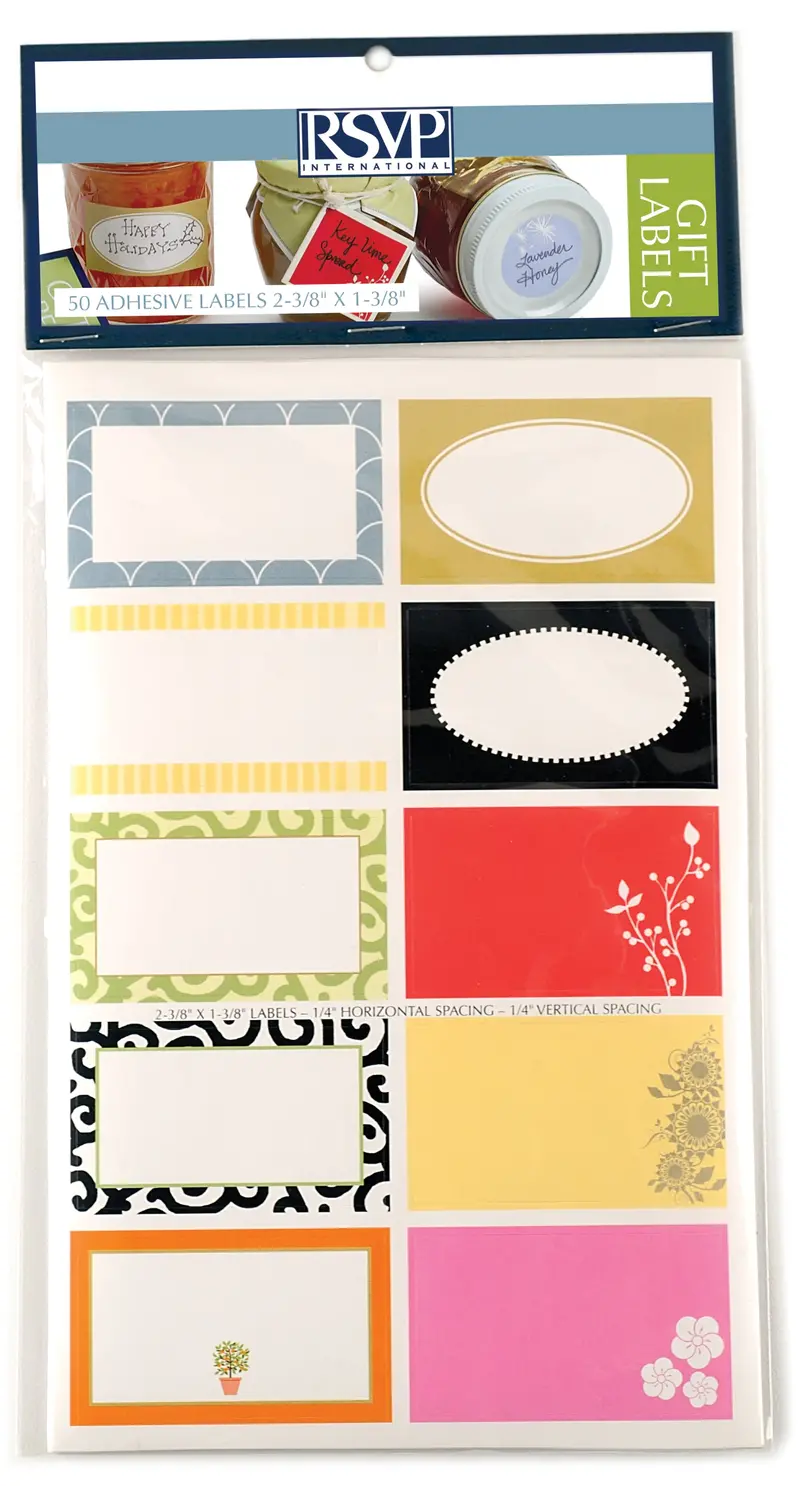 Rsvp Adhesive Self-Labeling Gift Tags 1