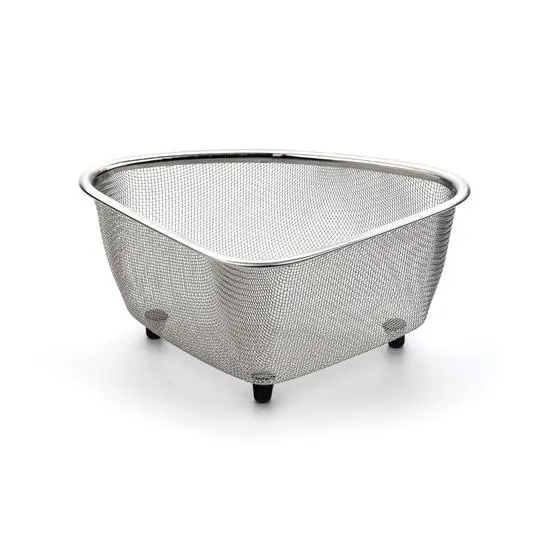 Rsvp In-Sink Mesh Basket – Stainless Steel Drain Strainer For Kitchen Sink 1