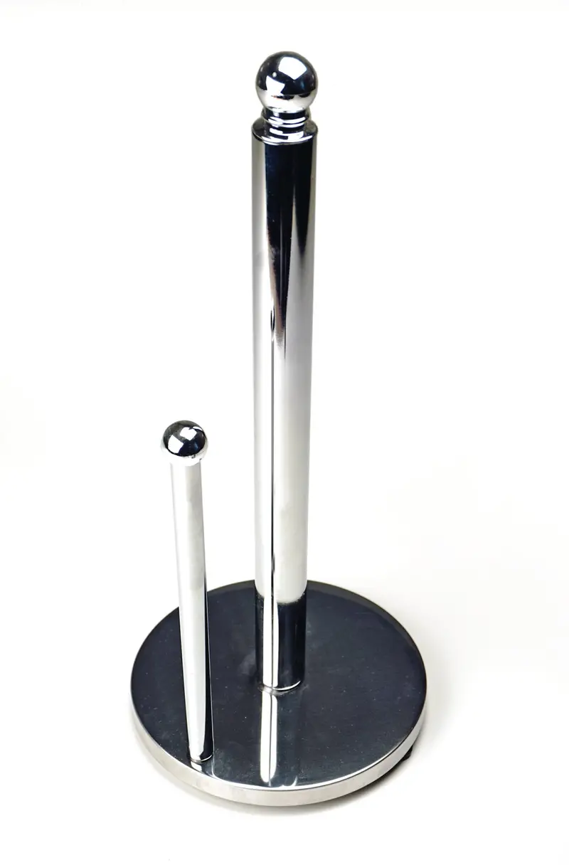 Rsvp Modern Paper Towel Holder With Sleek Chrome Finish 1