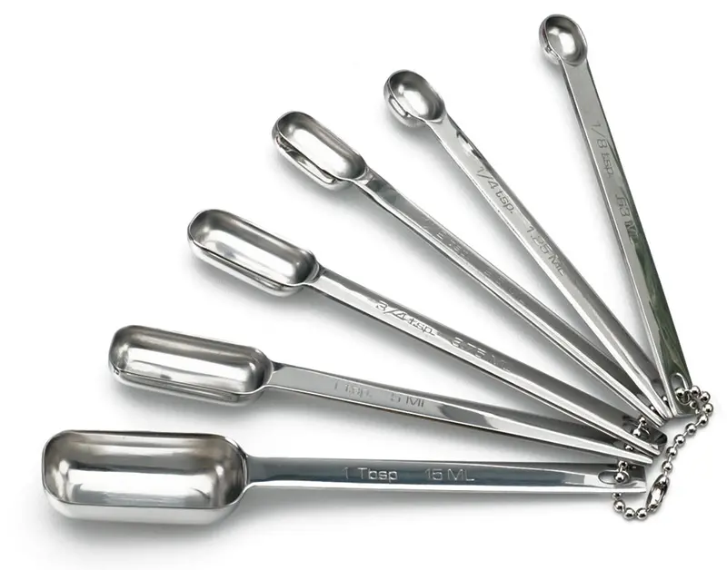 Rsvp Precision Stainless Steel Spice Measuring Spoons 1