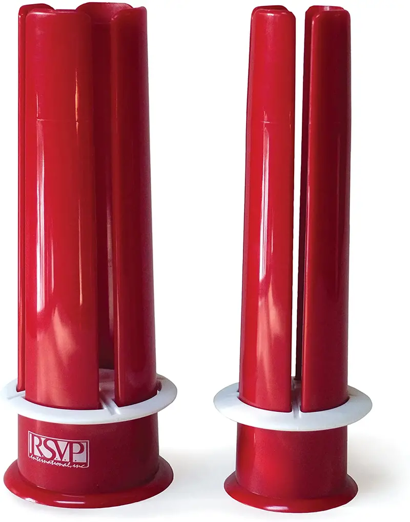Rsvp Slicing Tube Set – Two-Size Adjustable Mandoline Guide 1
