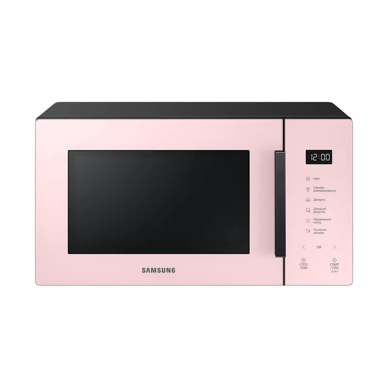 Samsung Ms23T5018Ap/Tc 23-Liter Pink Microwave Oven With Ceramic Enamel Cavity 1