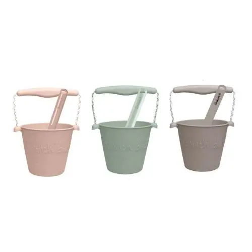 Scrunch Bucket And Sand Play Spade Set 1