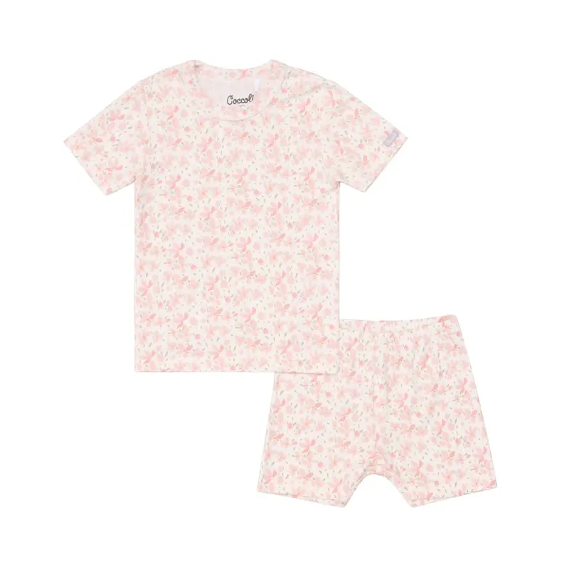 Short-Sleeve Modal Pyjama Set For Girls 1