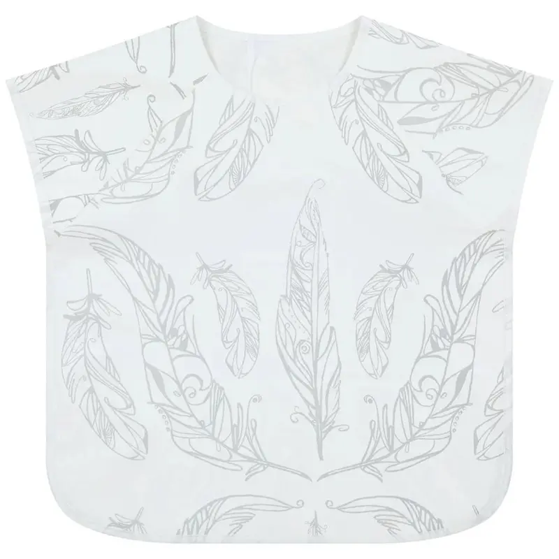 Short-Sleeve Waterproof Bib Cover For Babies 1
