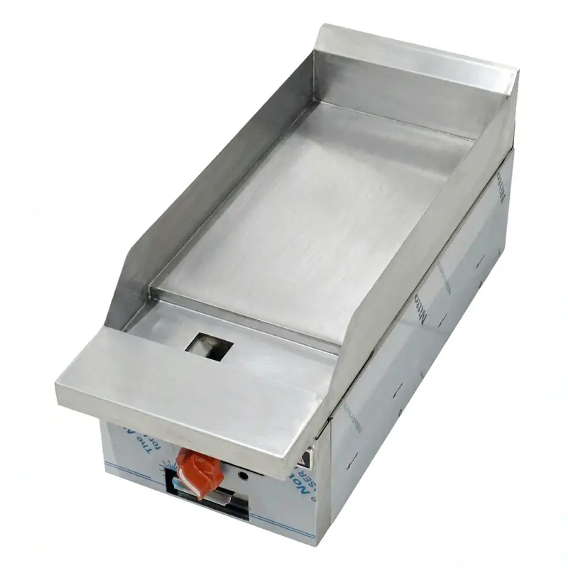 Sierra 12-Inch Manual-Control Gas Griddle With Single Burner (Model Srmg-12) 1