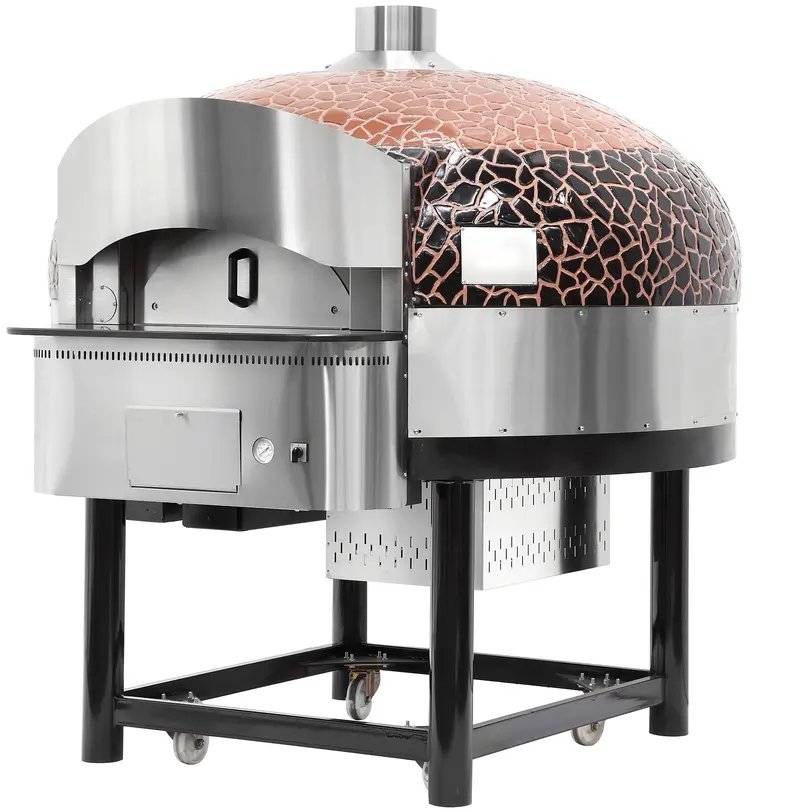 Sinco Signature Rotating Dome Gas Pizza Oven With Stone Deck – Sc-9 1