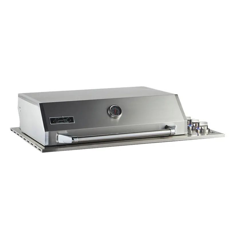 Smart 4-Burner Drop-In Gas Bbq With Slimline Hood – Stainless Steel (4000Dg-Sl-Ss) 1
