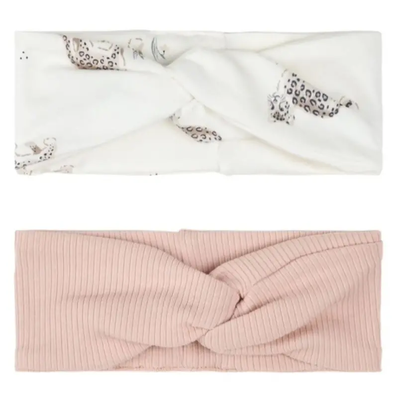 Snow Leopard Pattern Headband Pack (2-Pack) 1