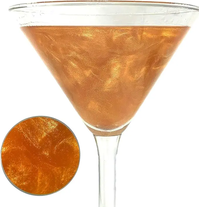 Snowy River Orange Cocktail Glitter – Vibrant Edible Party Sparkle 1