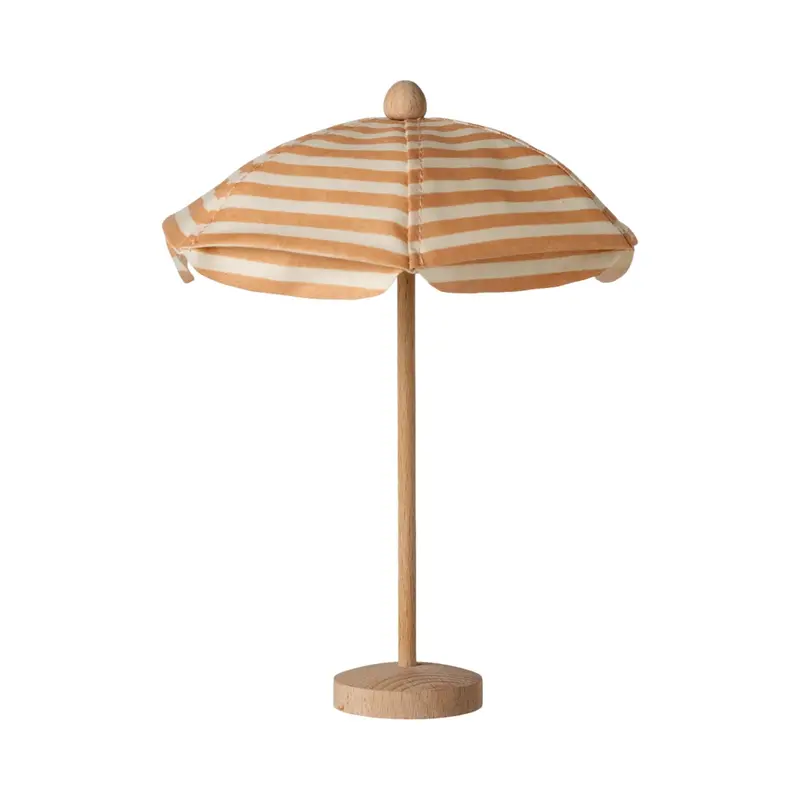 Soft Coral Mouse-Themed Beach Umbrella 1