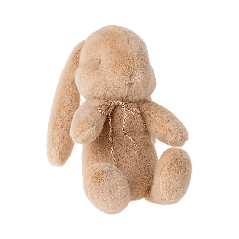Soft Plush Bunny Toy With Decorative Ribbon Bow 1