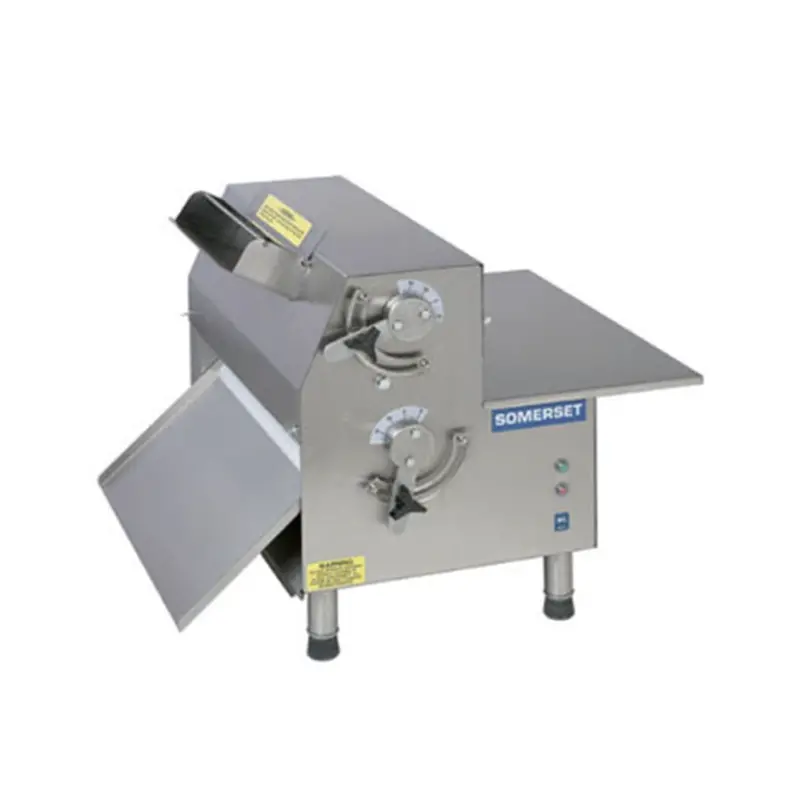 Somerset Cdr-2100 20" Side-Operated Two-Stage Countertop Dough Sheeter 1