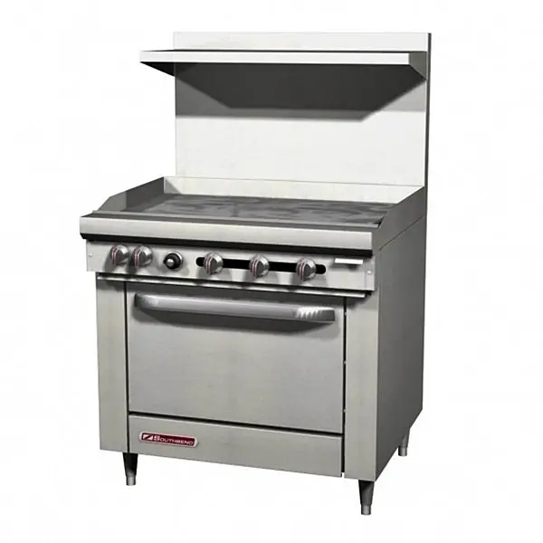 Southbend S36D-3G 36-Inch Gas Range – Full Griddle + Standard Oven 1