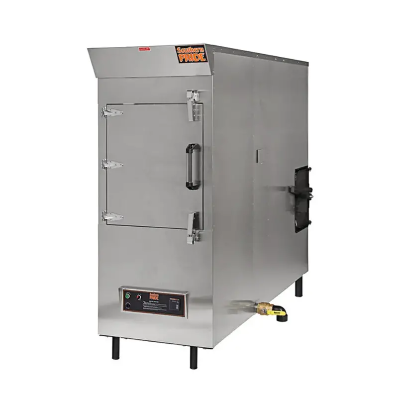 Southern Pride Mlr-850 Natural Gas–Wood Rotisserie Smoker 1