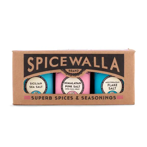Spicewalla Artisan Salt Sampler – Three Distinctive Sea Salt Blends 1