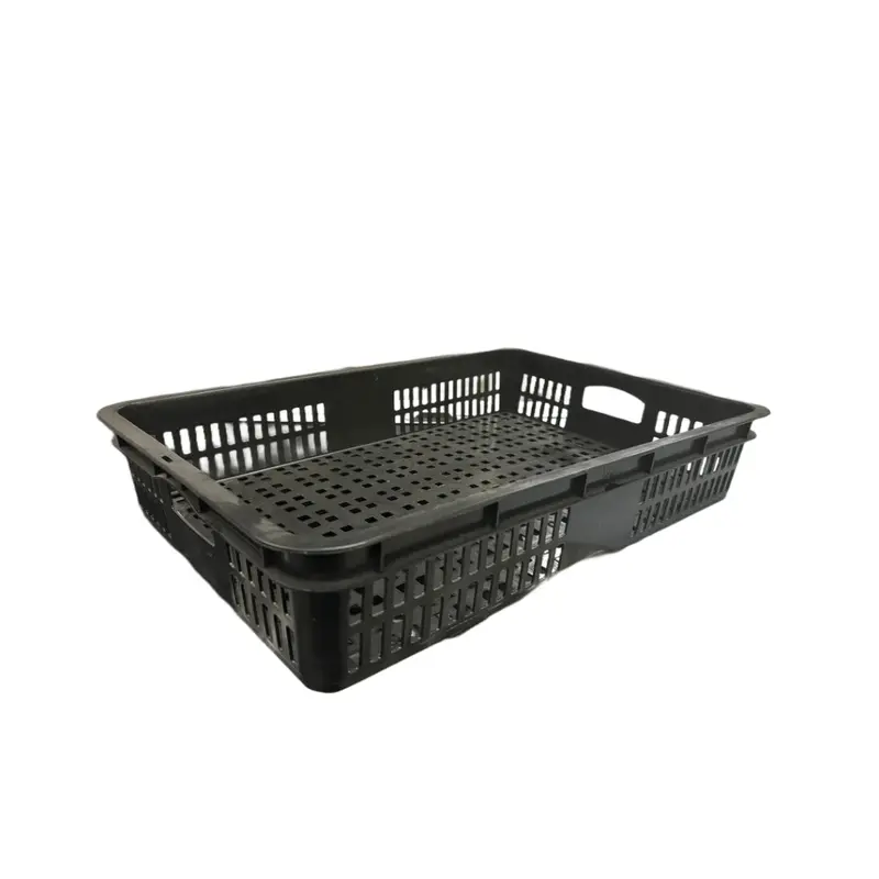 Stackable Plastic Produce Crate For Vegetables & Fruits Hbr-3007 1