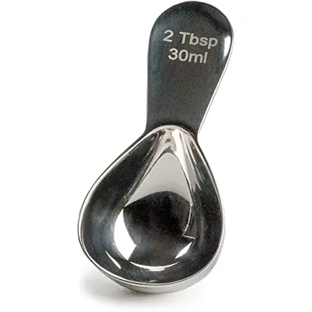 Stainless Steel Coffee Scoop – 2 Tablespoon Measure – Rsvp Barista Essential 1