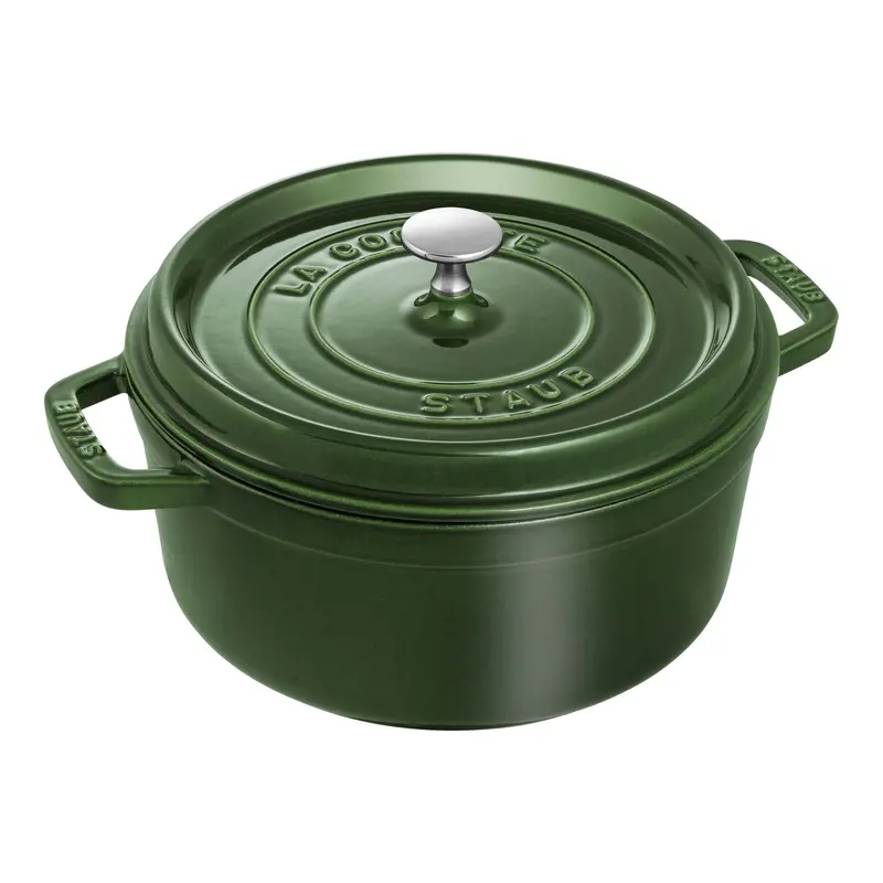 Staub 4-Quart Basil Enamel Dutch Oven – In-Store Pickup Only 1