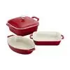 Staub Stoneware Bakeware Set – 4-Piece Oven-Safe Collection 1