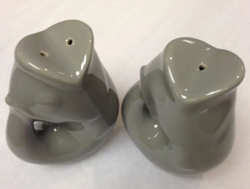 Stone-Finish Salt And Pepper Set By Gurgle Pot 1